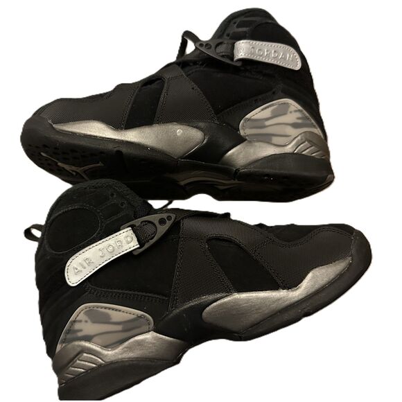 Air Jordan 8 Winterized Gunsmoke Size 6Y Lightly Worn Authentic - Picture 1 of 6